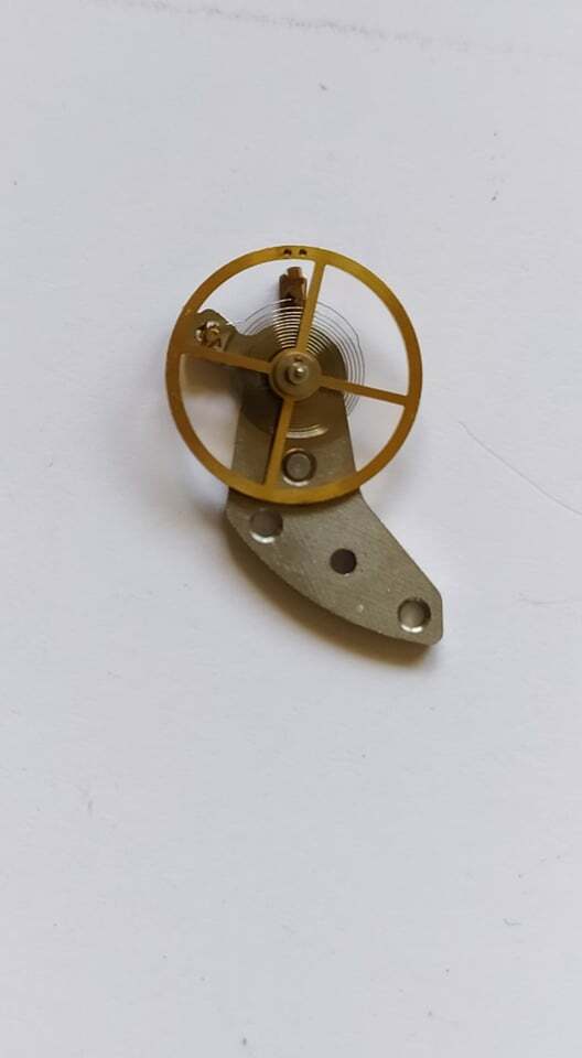 Seiko 5606 A balance wheel with a bridge – balance cock complete balance