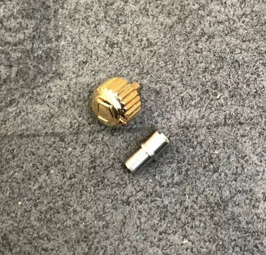 New Gold Crown & Tube: Vintage Tag Heuer 1000 984.013, 980.020, 980.021, 980.022