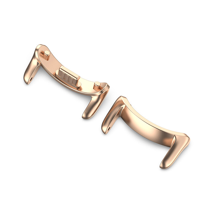 2PCS 12MM Watch Connectors Header Steel Adapter For Xiaomi Band 8/8 NFC/9/9 NFC