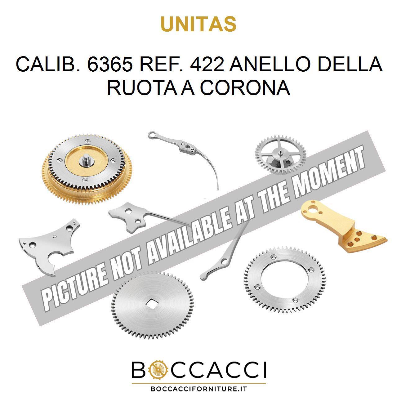 UNITAS CALIB. 6365 REF. 422 ANELLO DELLA RUOTA A CORONA Calib: 6365 (EXCELLEN…