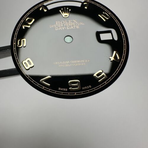 Rolex DayDate Day Date 118235 118205 Black Arab Dial Rose Gold