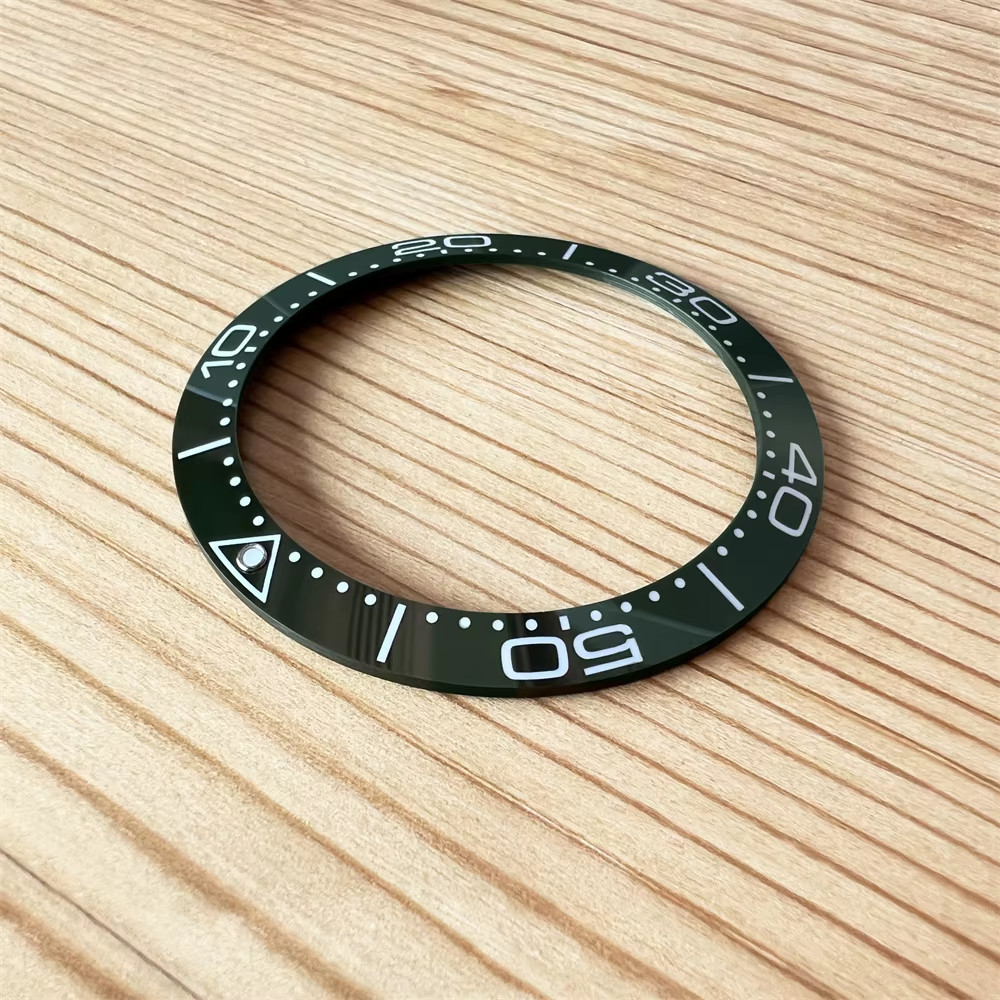 Ceramic Watch Bezel Insert Fits Omega Seamaster Diver 300M Blue Green Black