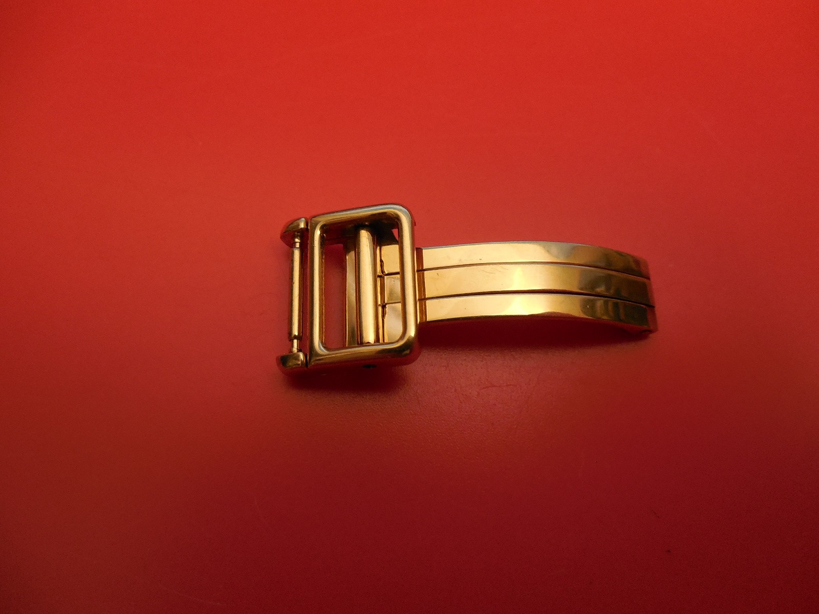 EBEL SOLID 18K GOLD 12MM / 15MM DEPLOYMENT CLASP BUCKLE FOR DISCOVERY 1911 SPORT