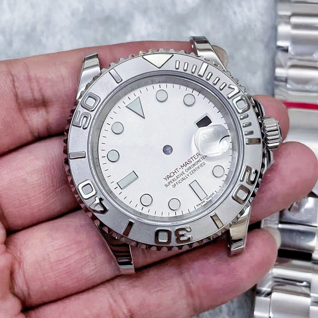 DIY 40MM Stainless Steel Watch kit For 2824 2836 3135 After-sales Accessories