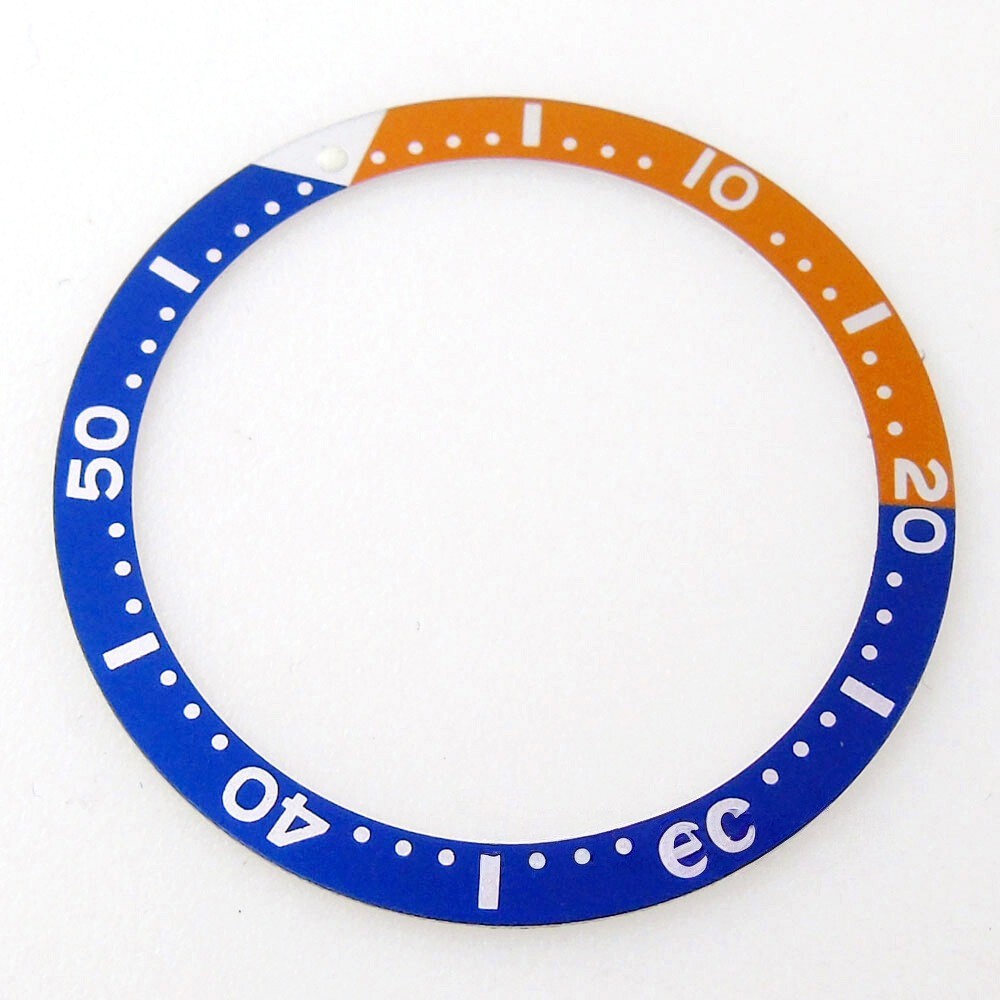 39mm Alloy Watch Bezel Insert Ring For 45mm Watch Case White Marks Watch Parts🎁