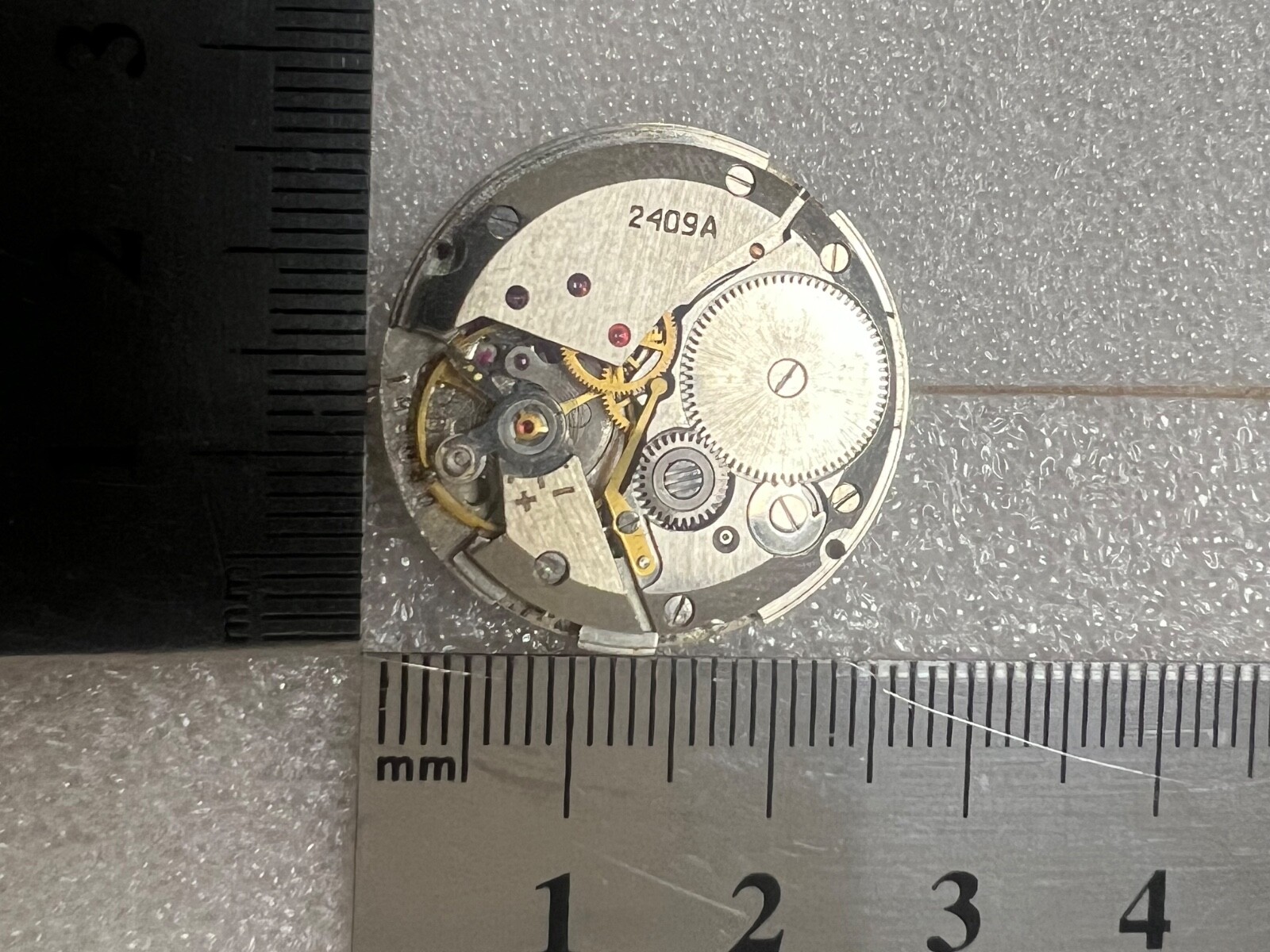 Watch movement USSR Vostok Cal.2409A plus Dial.For parts.