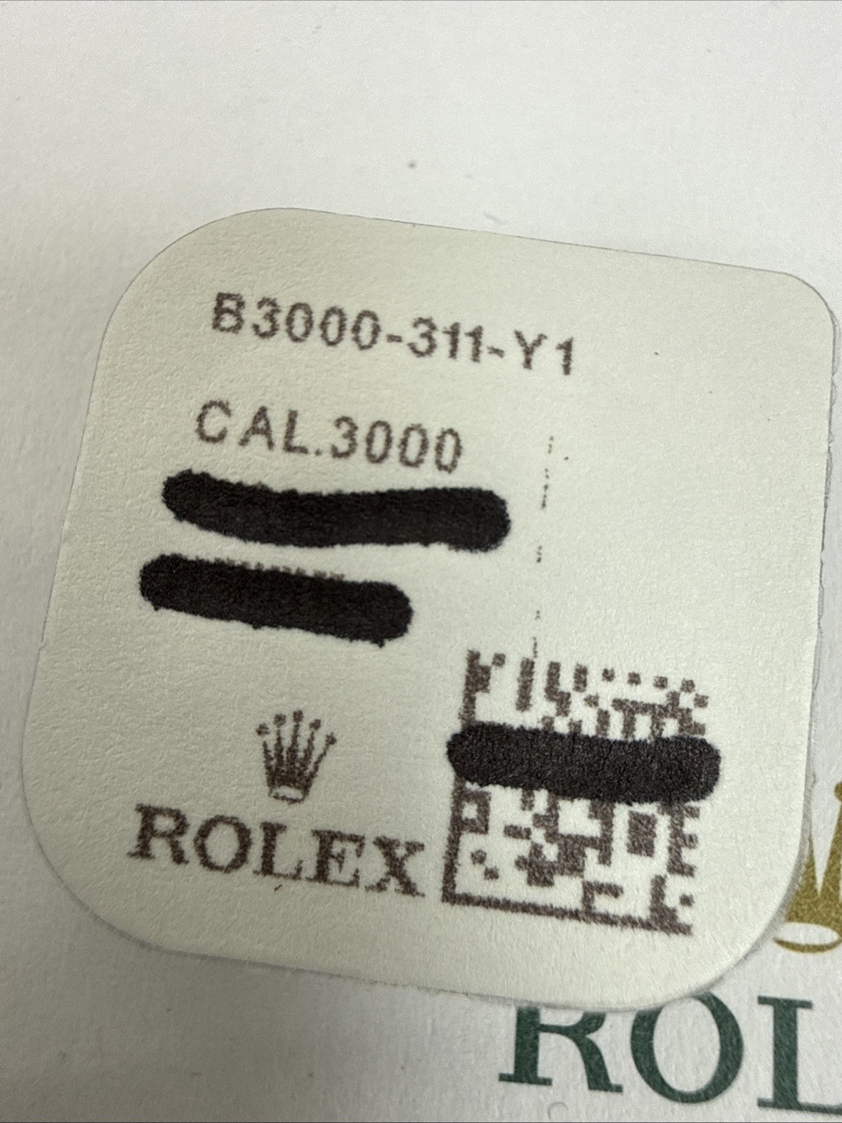 GENUINE Authentic Rolex 3000 311 Main Spring 3030 3035 3055 New Factory Sealed