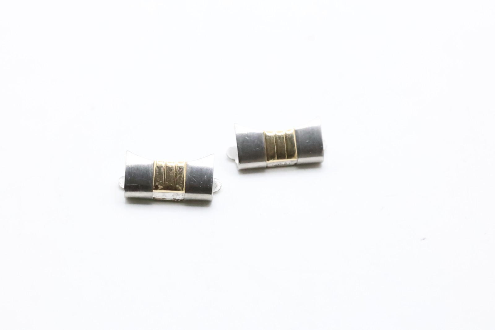 AuthenticRolex End Links 13mm 14kYellow Gold & Stainless Steel #864