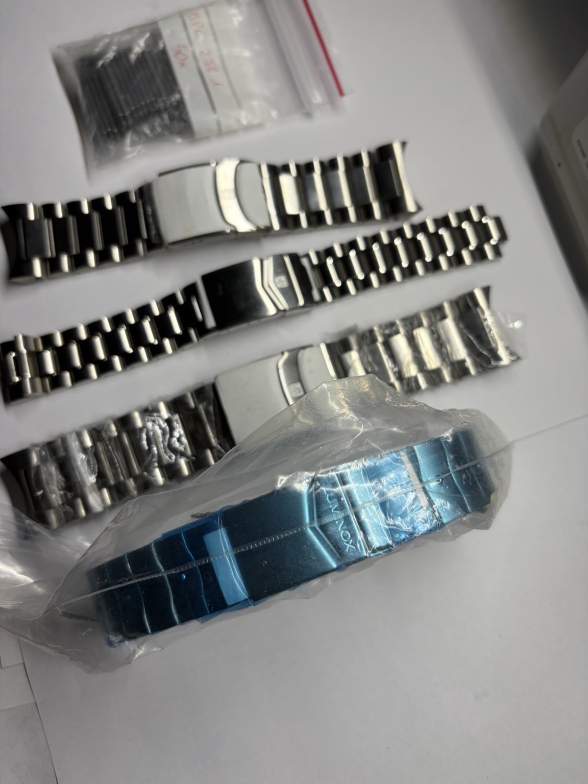 HUGE Luminox Project Lot – 70+ Pcs – Cases, Swiss Movements, Crowns & Dials