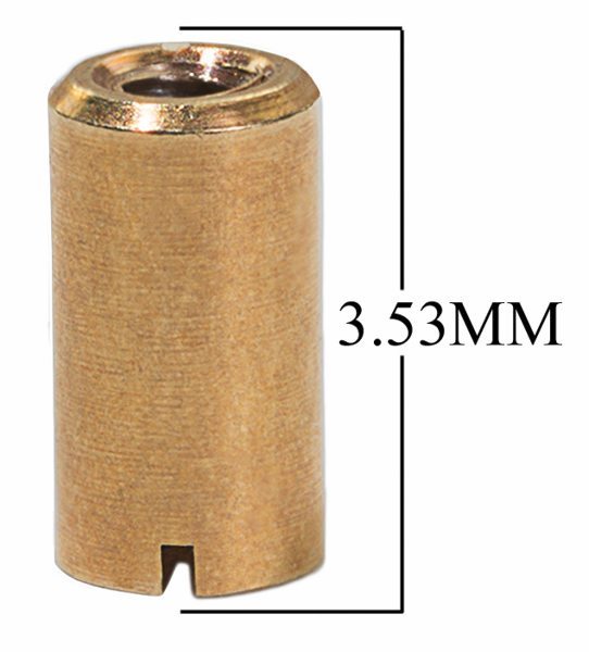 Cartier Watch Parts – Santos Men’s Square – 18k Yellow Gold Case-Back Nut