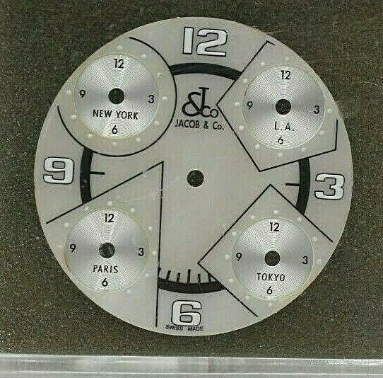 Authentic Jacob & Co. Mother Of Pearl Dial For 40mm Five Time Zone Watch