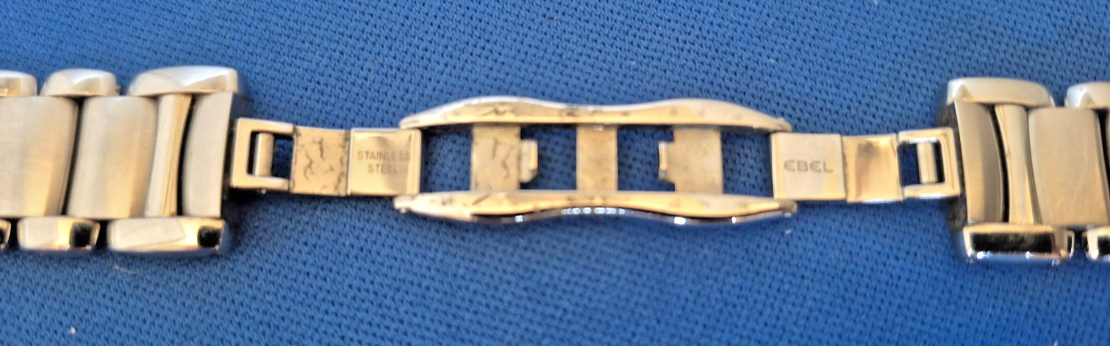 EBEL BRASILIA BAND BRACELET COMPLETE EXCELLENT FOR 16MM LUG WIDH CASE STEEL SS