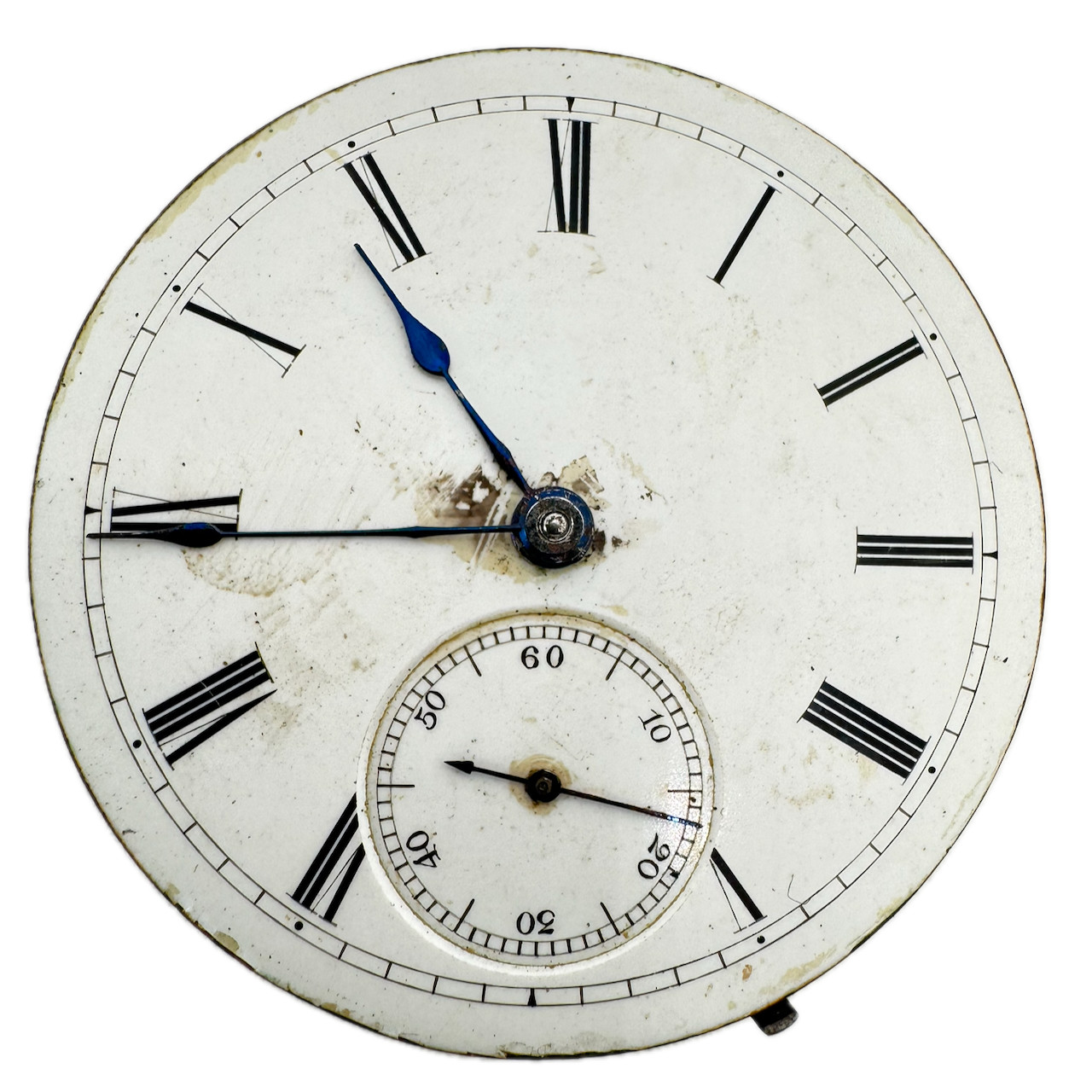 Antique 18s Hampden Mechanical Hunter Pocket Watch Movement Hawley Syracuse N.Y.