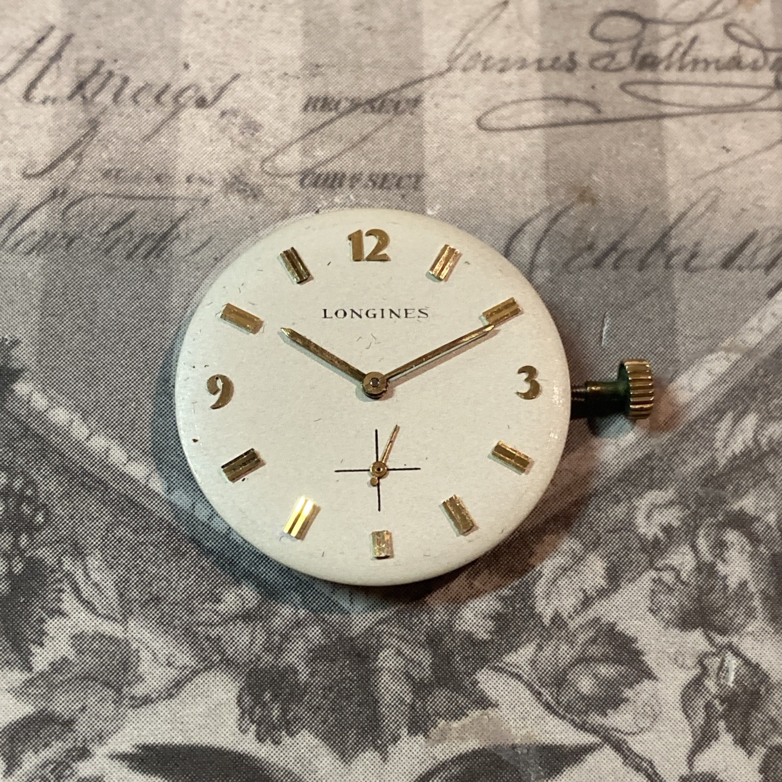 Vintage Longines Watch Movement – Caliber 19.4 – 17 Jewels – COMPLETE & RUNNING