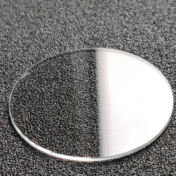 1.0/1.2/1.5/2.0/2.5/3.0mm Thick Plane Mineral Glass Watch Crystal Glass 28-60mm