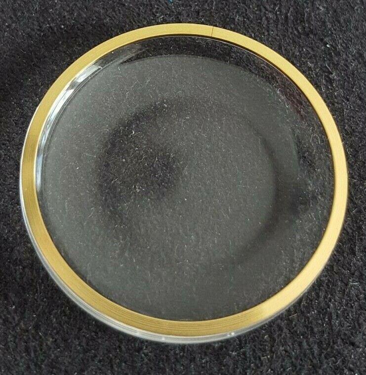 Omega Plexiglass Crystal With Yellow Colour Tension Ring Part Number PX5069