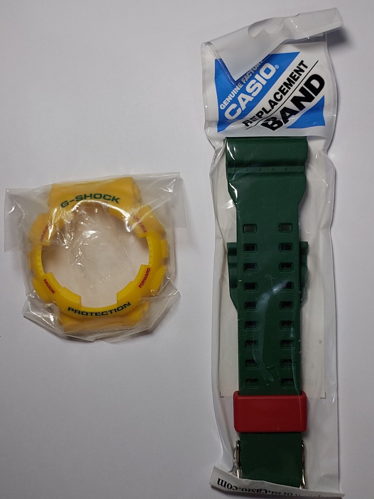 Casio G-Shock GA-110-9 Rasta Matte Band and Bezel
