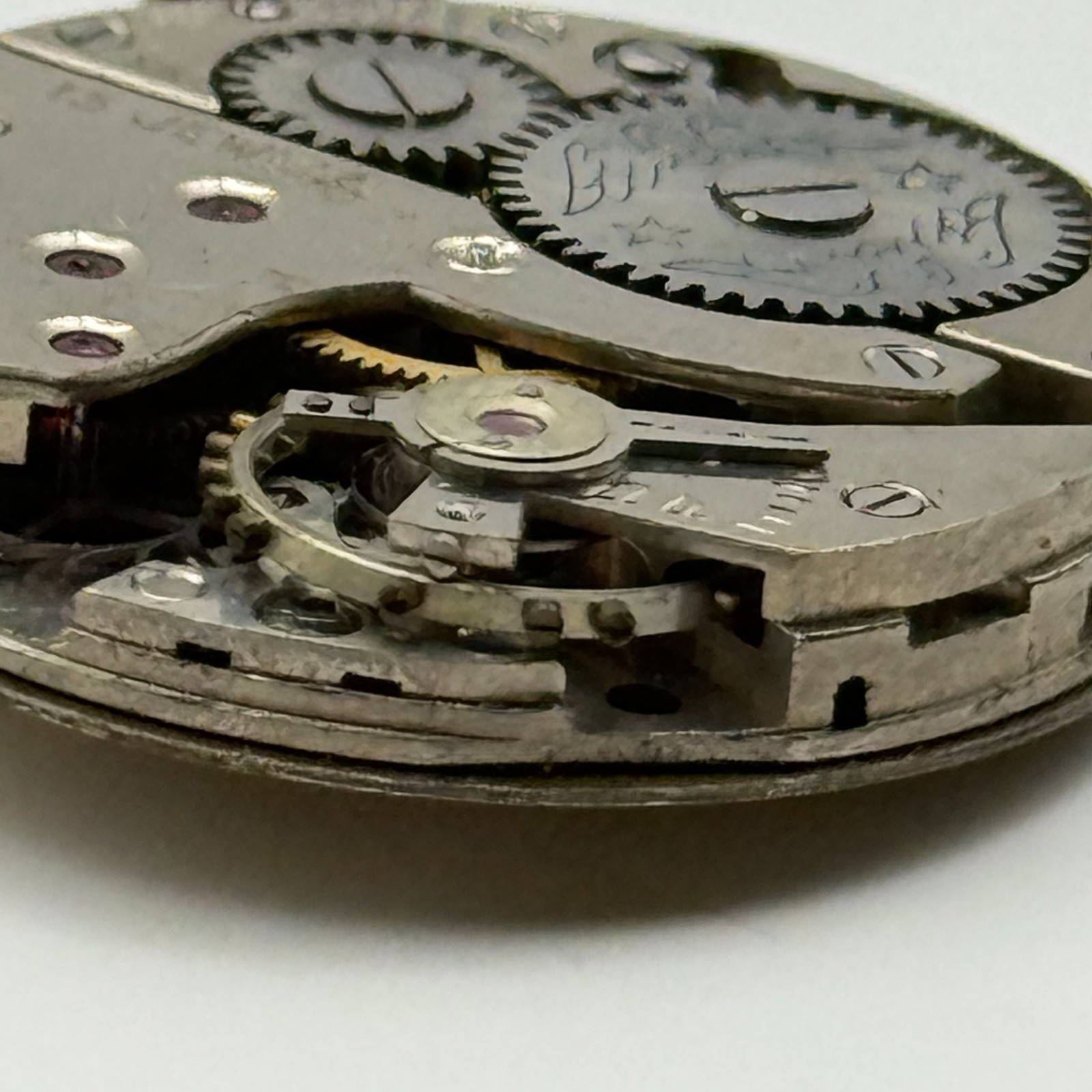 Rotary 440 Watch Movement Swiss 15 Jewels Manual Wind Parts Repair 23.4mm