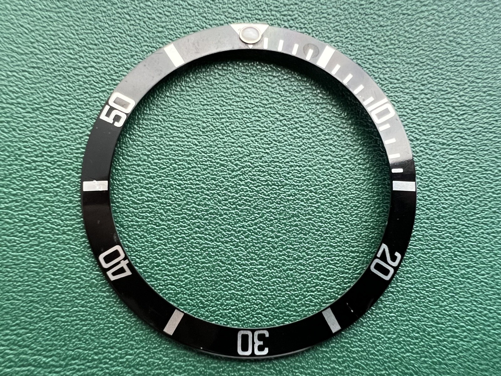 Genuine Rolex Submariner Date 16610 16610T 16800 168000 Black Bezel Insert #860