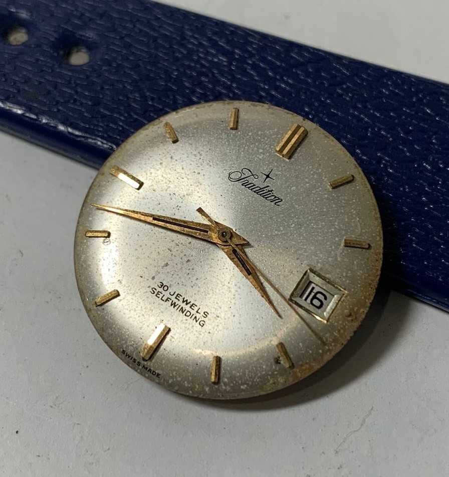 1950s Tradition Sears 30J Automatic AS 1700 Movement, NICE Dial & Hands TICKS !!