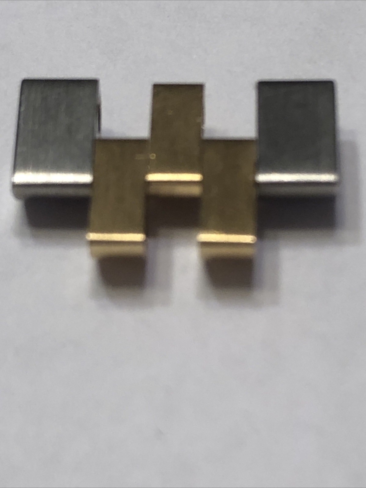 GENUINE ROLEX JUBILEE 18K / SS LINK FOR LADIES BRACELET 14mm