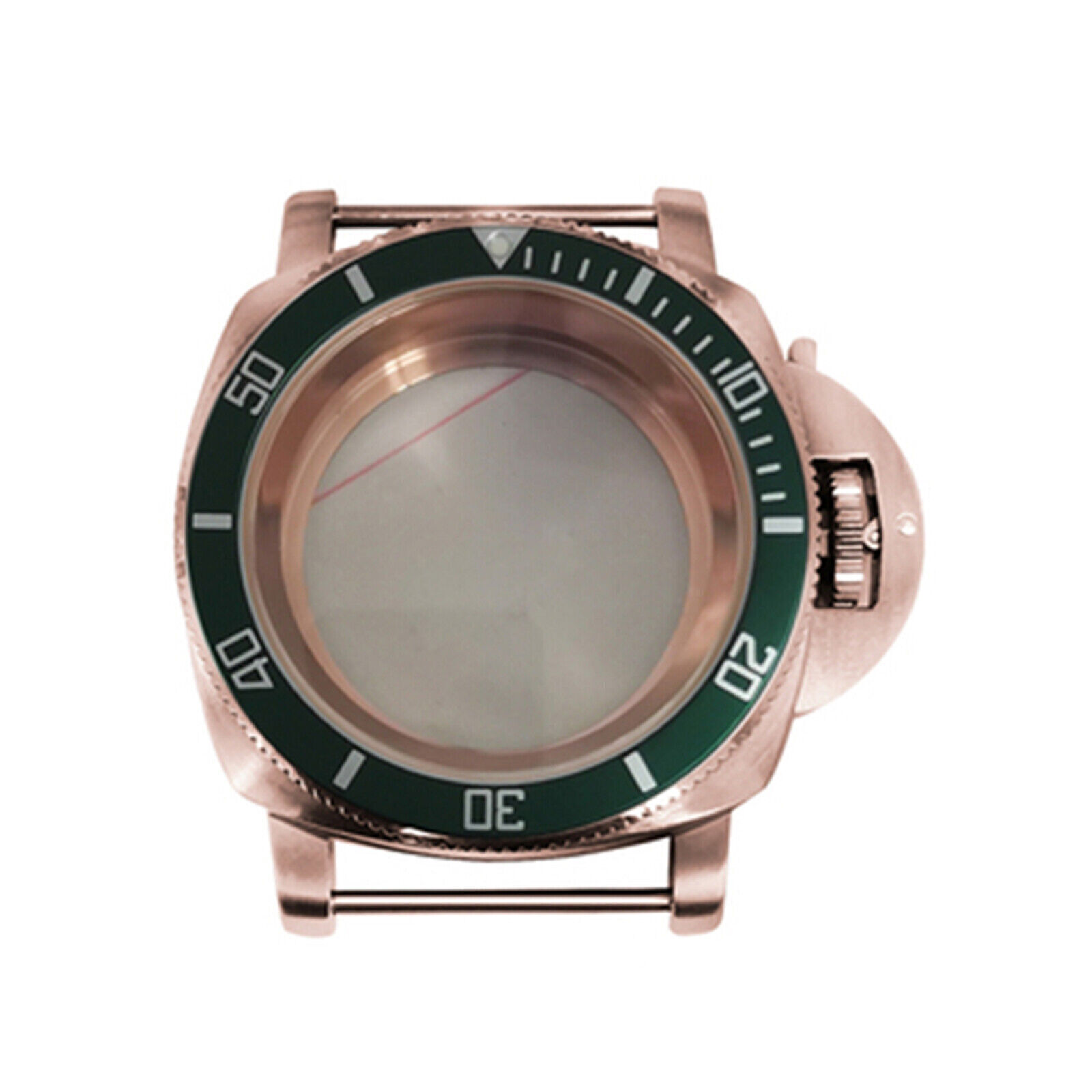 Case PVD Rose Gold Watch Accessories 42MM Stainless Case for NH35/ 36 Movement