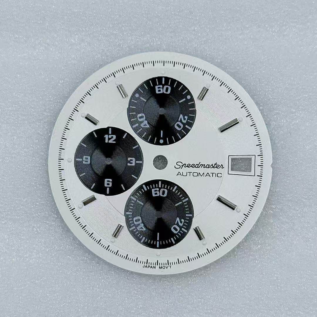 32.5mm Multi-functional Watch Dial No Lume for VK67 Movement Watch Parts