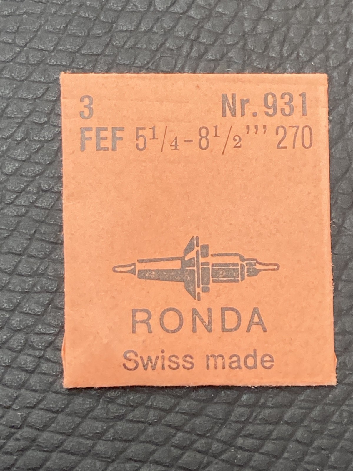 FEF 270 RONDA #931 Sealed Pack of 3 Balance Staffs