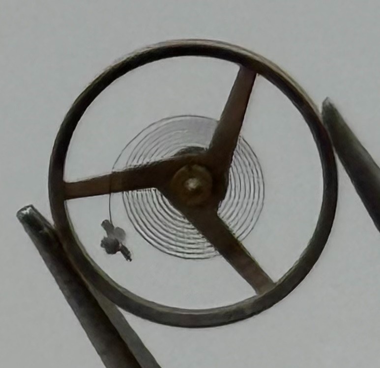 Felsa 4062 Balance Wheel Complete And Spring Renata Watch Movement Parts NOS