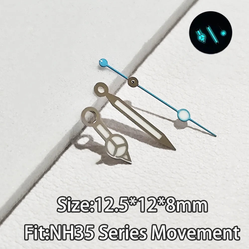 Series Rose Gold Silver Gold Watch Hands for NH35/36/8215 Series Modified