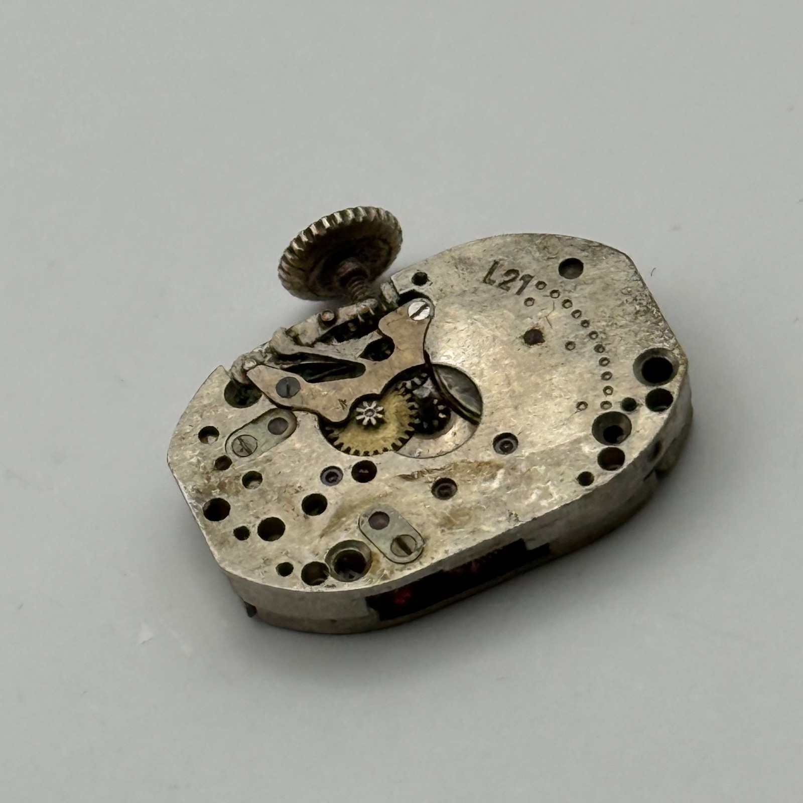 Lunesa 21 Watch Movement 17 Jewels Swiss Calibre L21 Parts Repair 12.8mm