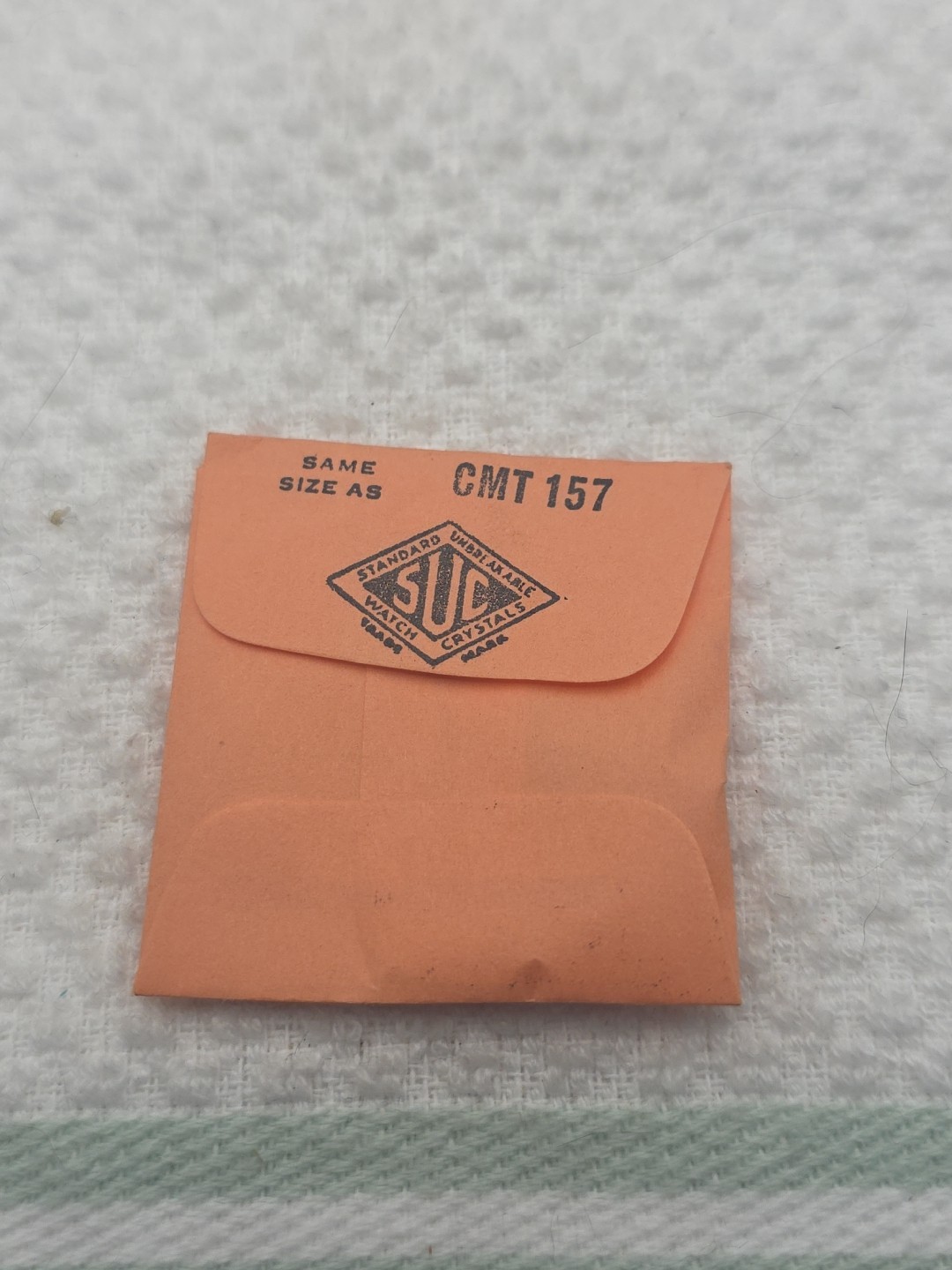 SUC Rocket Cylinder Watch Crystal RMU46-10 Gruen Veri-Thin 11.7X11.7