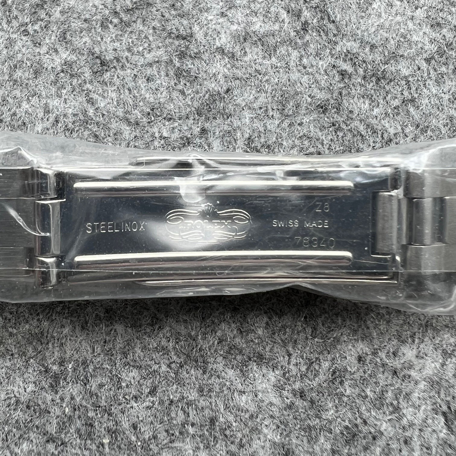 ROLEX BRACELET 78340 590B Endlinks (13MM) for No Hole Lady Date Just Nos&Sealed!