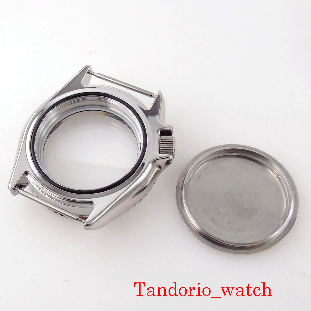 42mm Fit NH35A NH36A SKX007 Watch Case Sapphire Glass Fit 3.8 Crown Blue Chapter