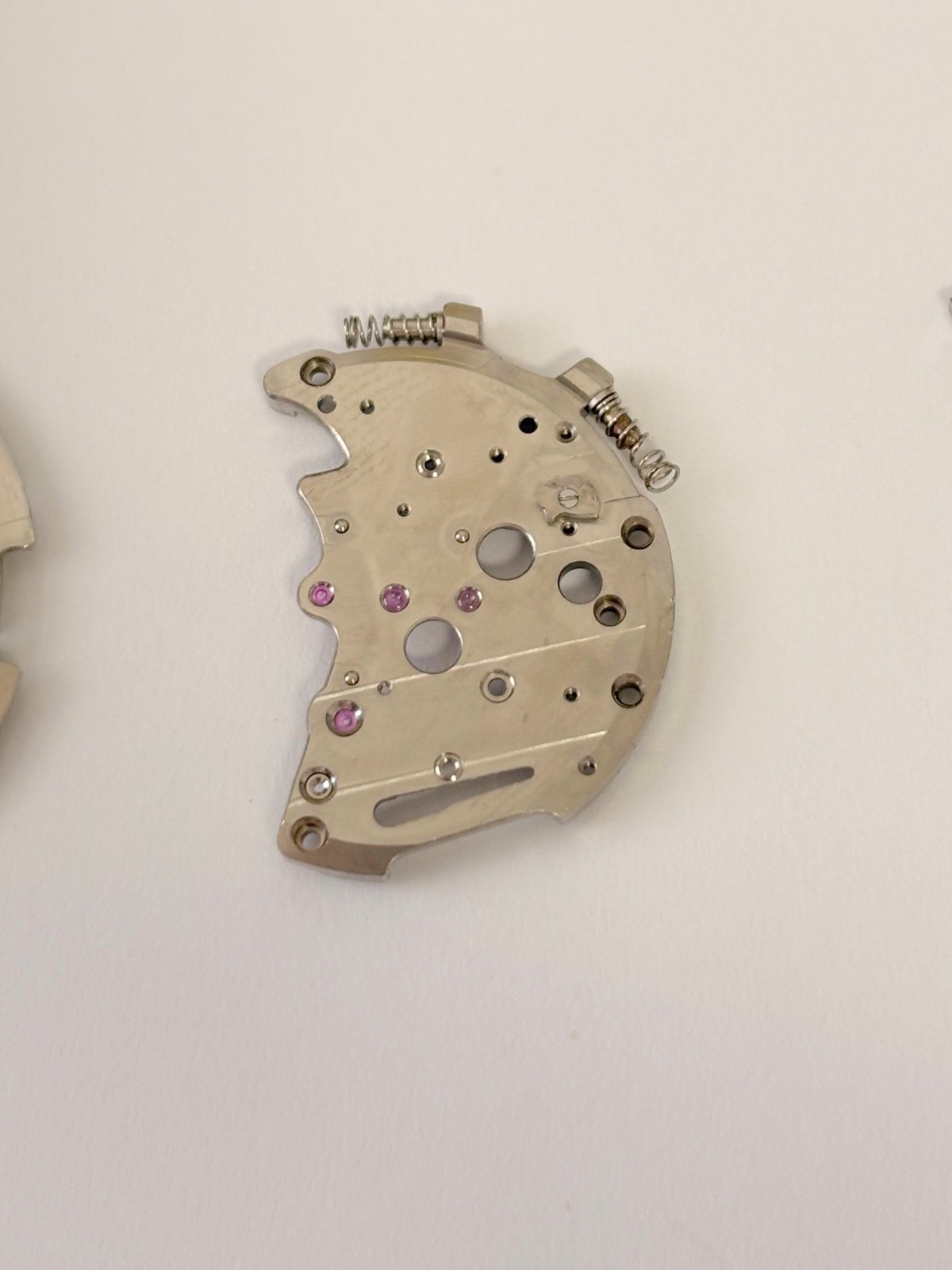 Jaeger LeCoultre Cal K 815 Memovox Alarm Movement Part Balance Fork Barrel Wheel