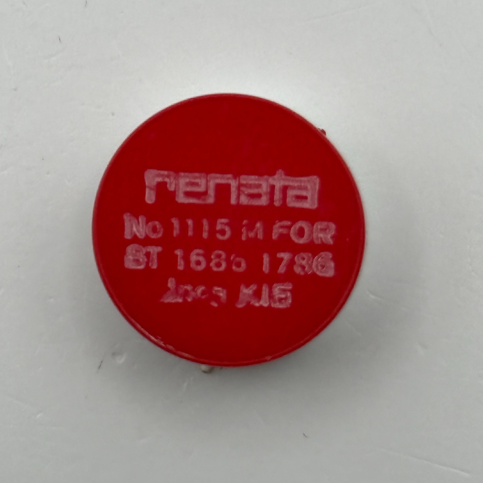 ST 1686 1786 Balance Wheel Complete And Spring Renata 1115 Watch Movement Parts
