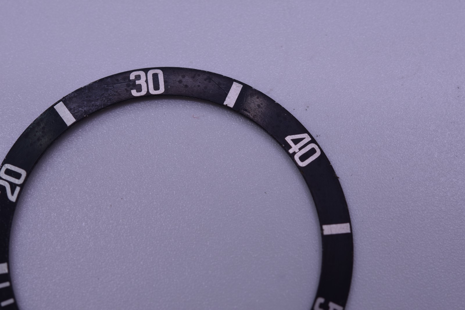 Vintage Rolex Submariner 5513 5512 5508 1680 MK2 Long 5 Fat font dark Insert