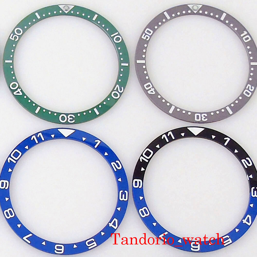 For Skx007 SKX009 Colorful 38mm Ceramc Bezel Insert Ring Watch Face Replace Part
