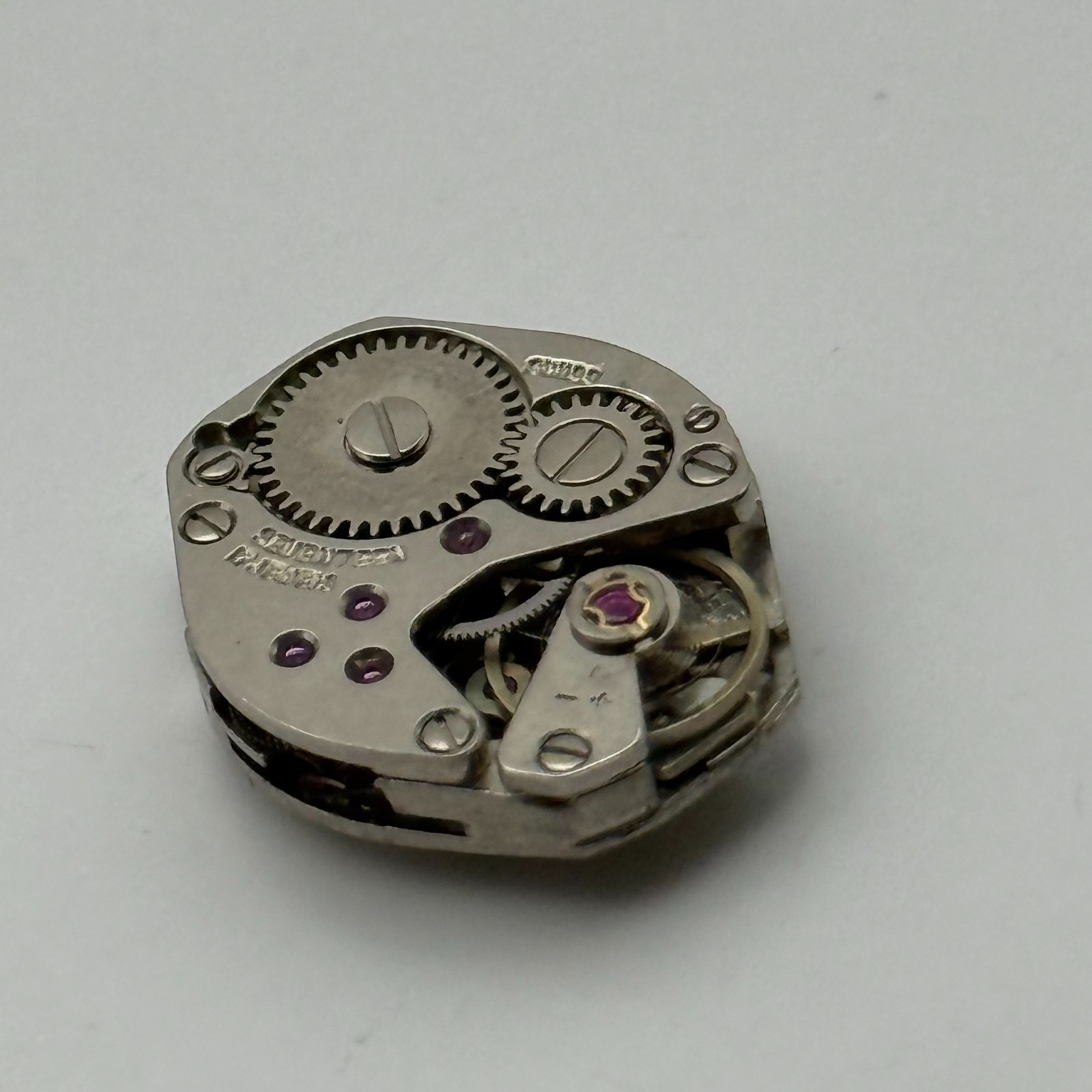 FHF 69-21 Watch Movement Tressa Swiss 17 Jewels Manual Wind Parts Repair 15.3mm