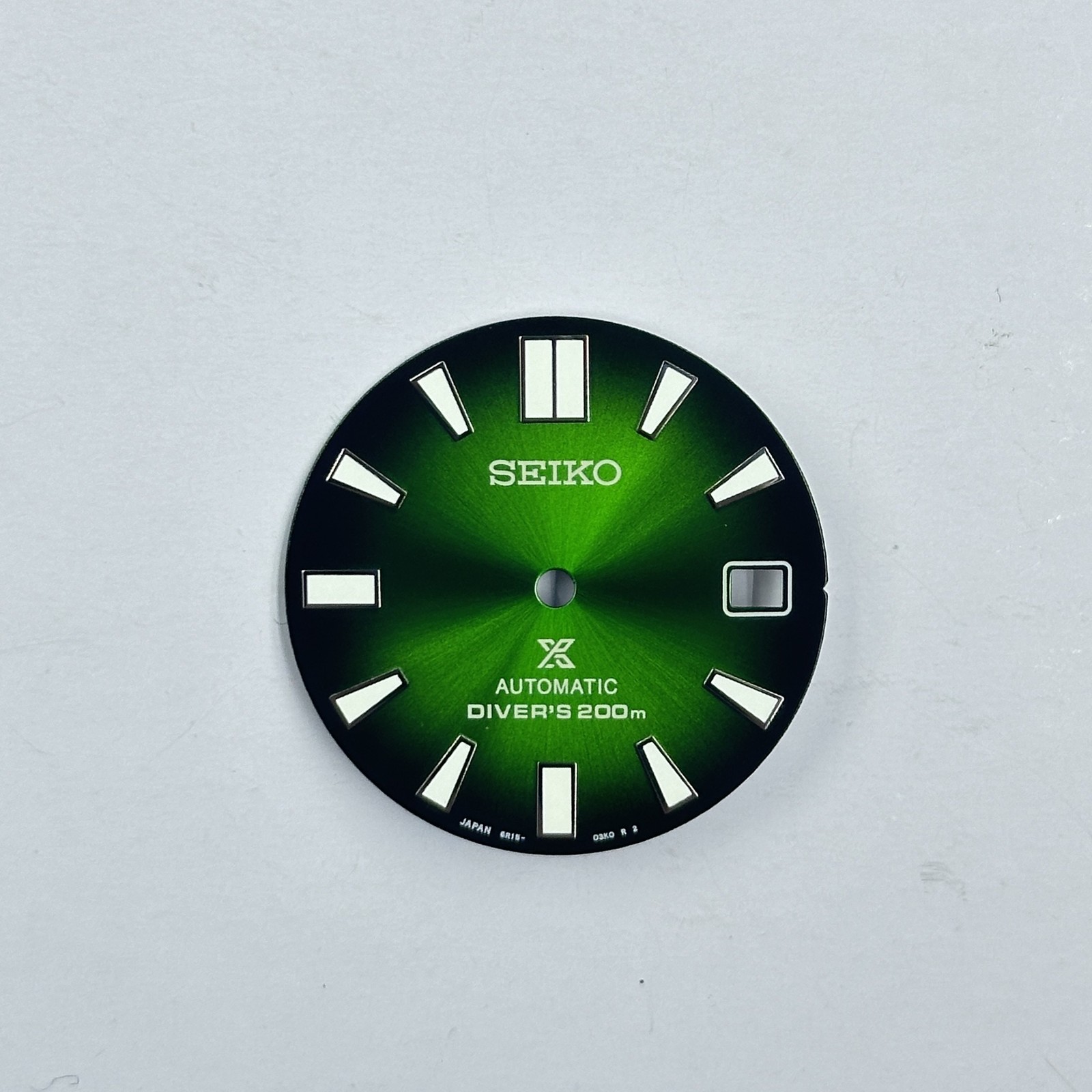 28.5mm Black Blue Watch Dial Green Luminous for NH35 NH36 Movement accessories