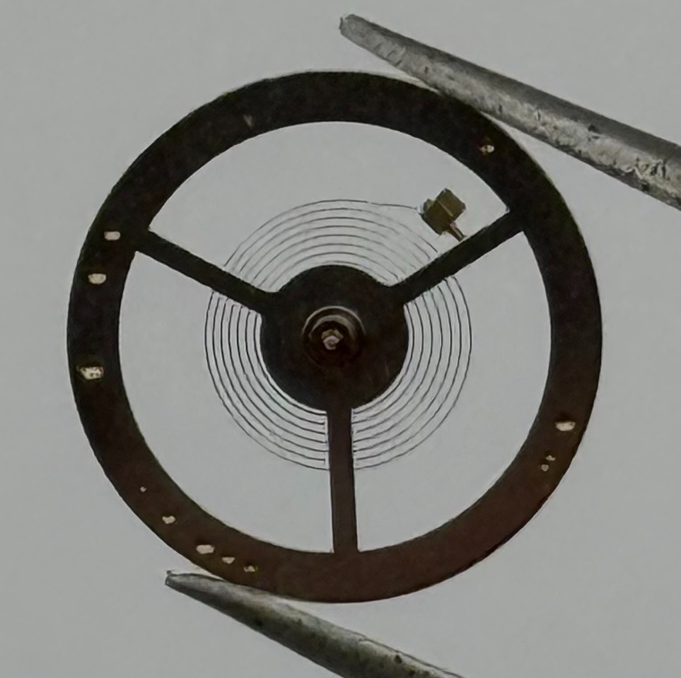 EB 8800 Balance Wheel Complete And Spring 12”’ Renata 1309 Watch Movement Parts