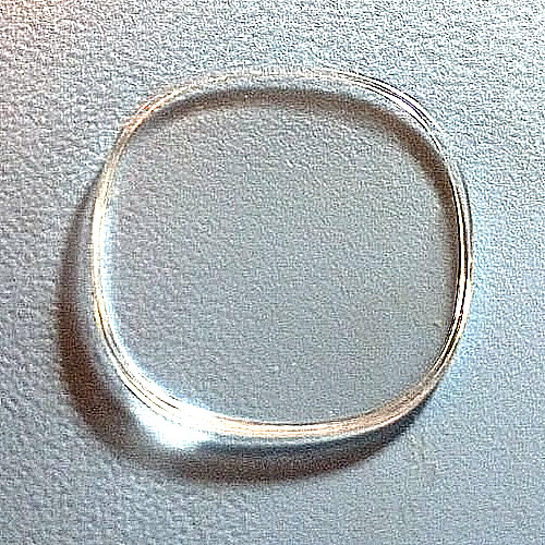 Armitron Men’s Quartz 20-3298 Watch Crystal NOS watch part 28.3mm X 28.3mm