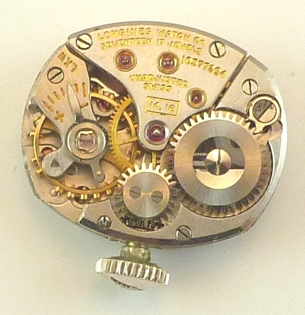 Longines 14.16 Mechanical Wristwatch Movement – Parts / Repair