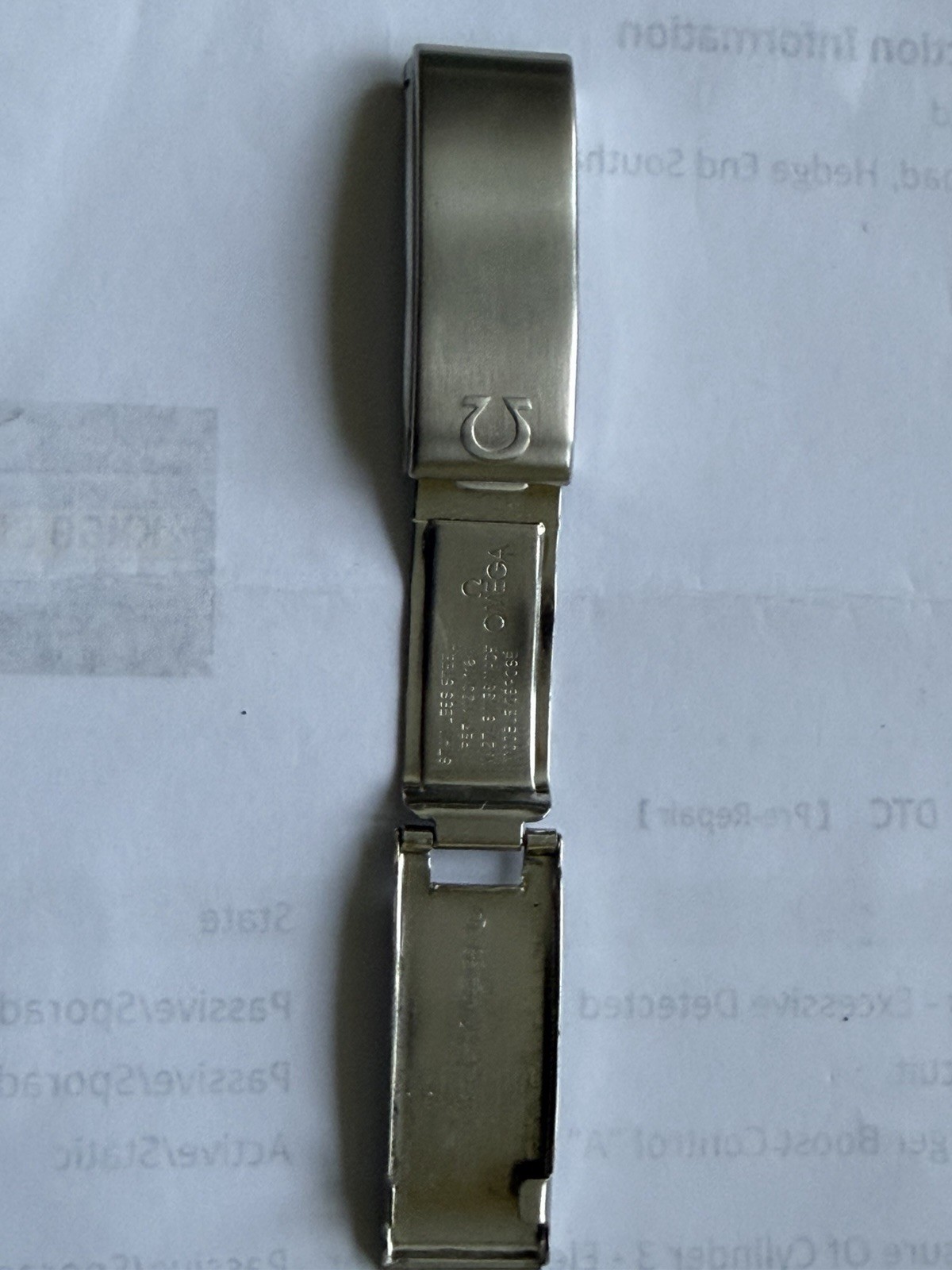 Omega Chronostop Clasp New Old Stock