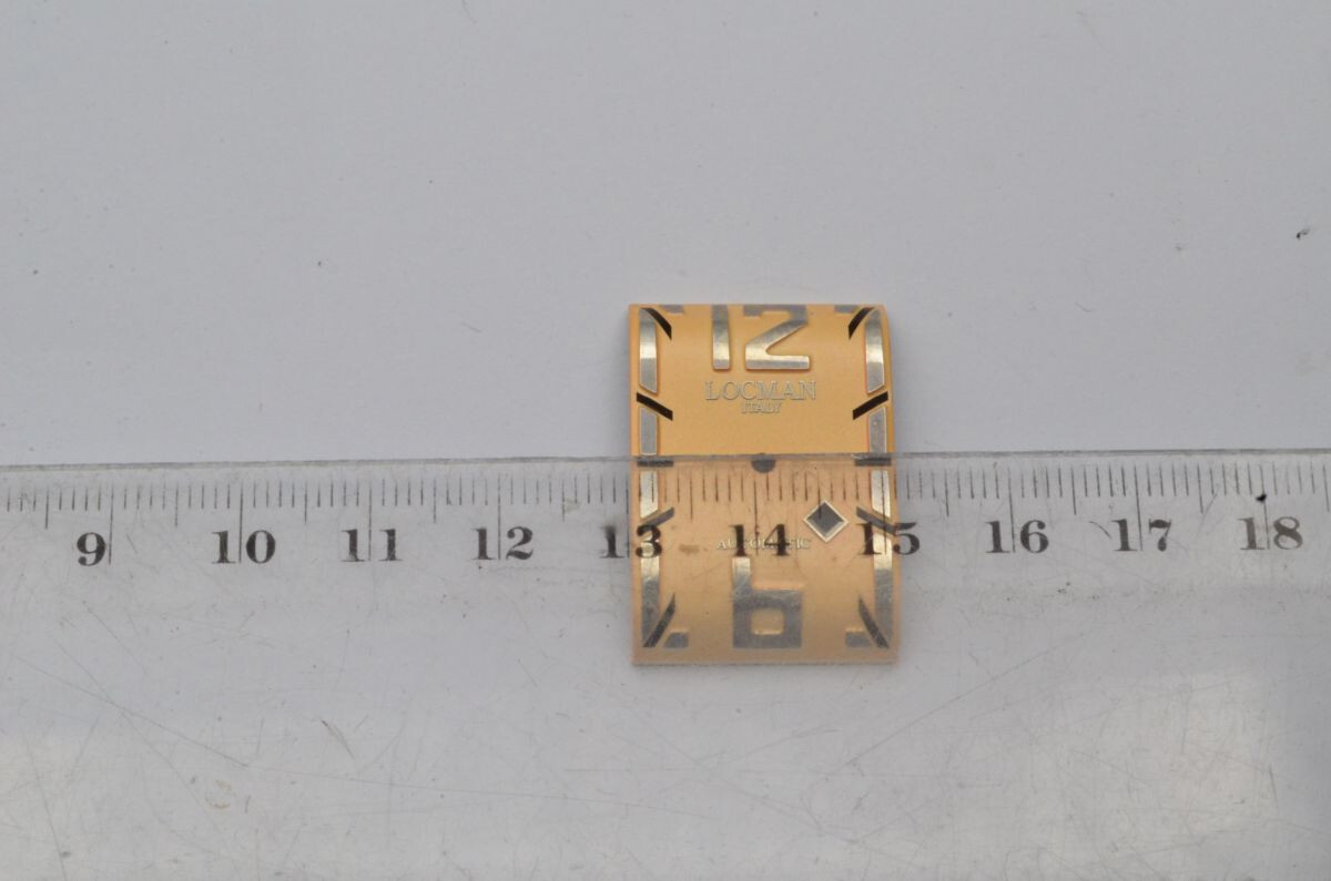Locman Automatic Dial Brown 21mm Vintage Rare