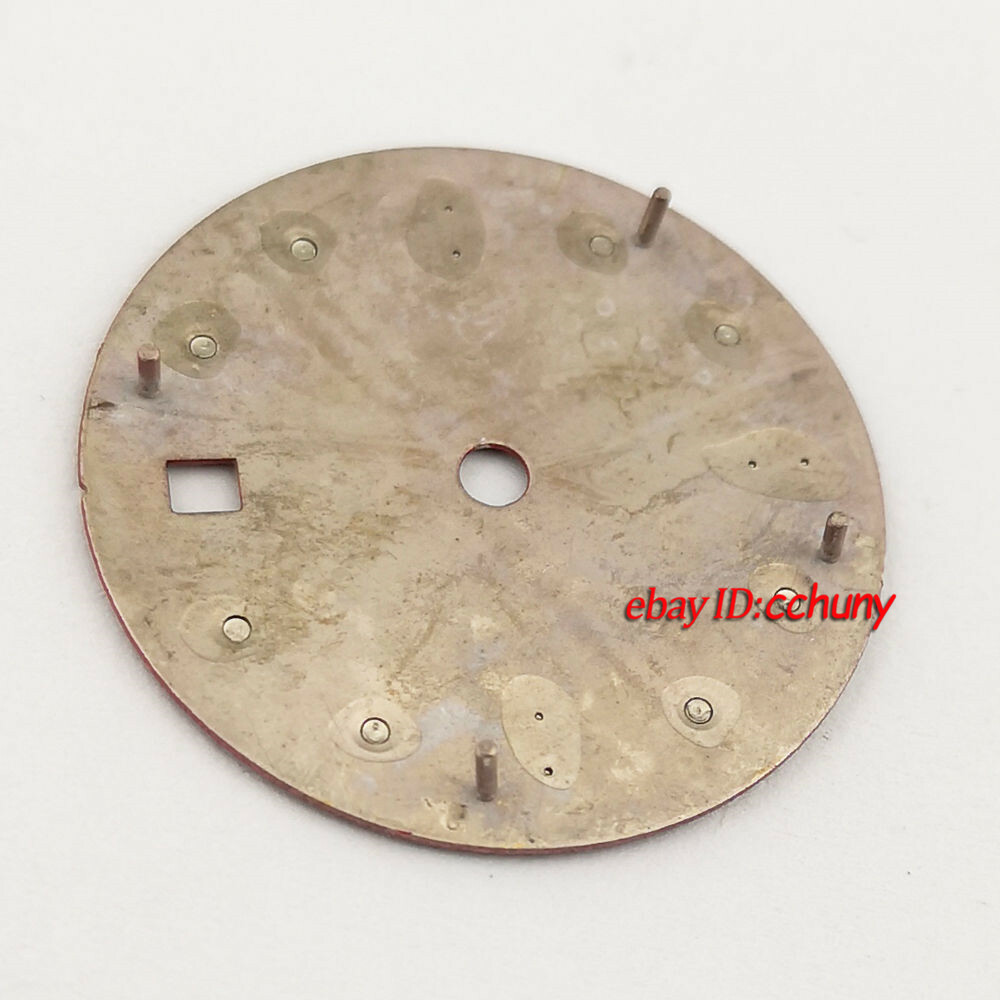 28.5mm Red Watch Dial With Hands fit NH35 Miyota 821A/8215 DG2813 ETA 2824/2836
