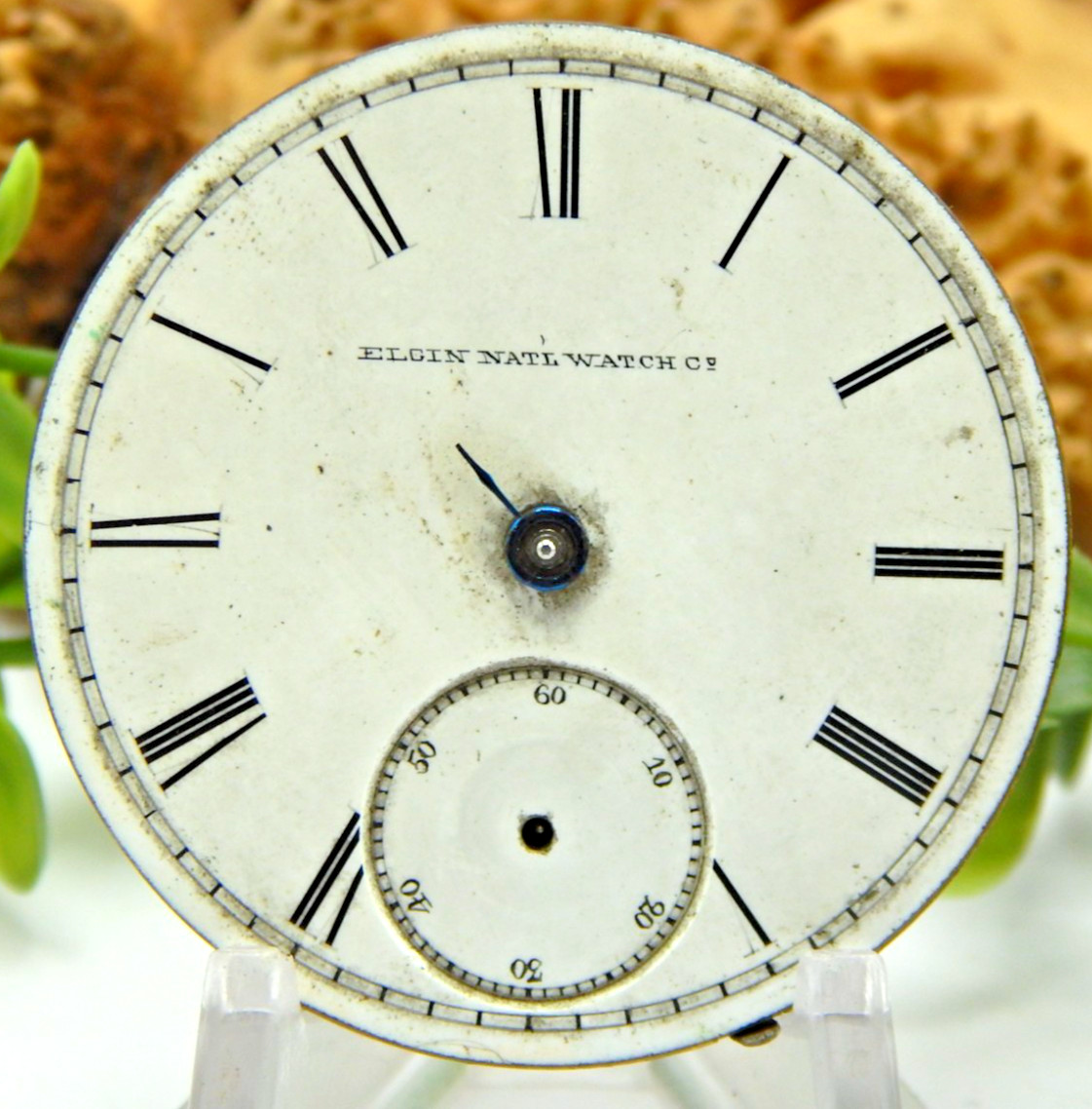 Antique Pocket watch movement Elgin Grade 10 m3 18S 11 Jewel Hunting @ 1886
