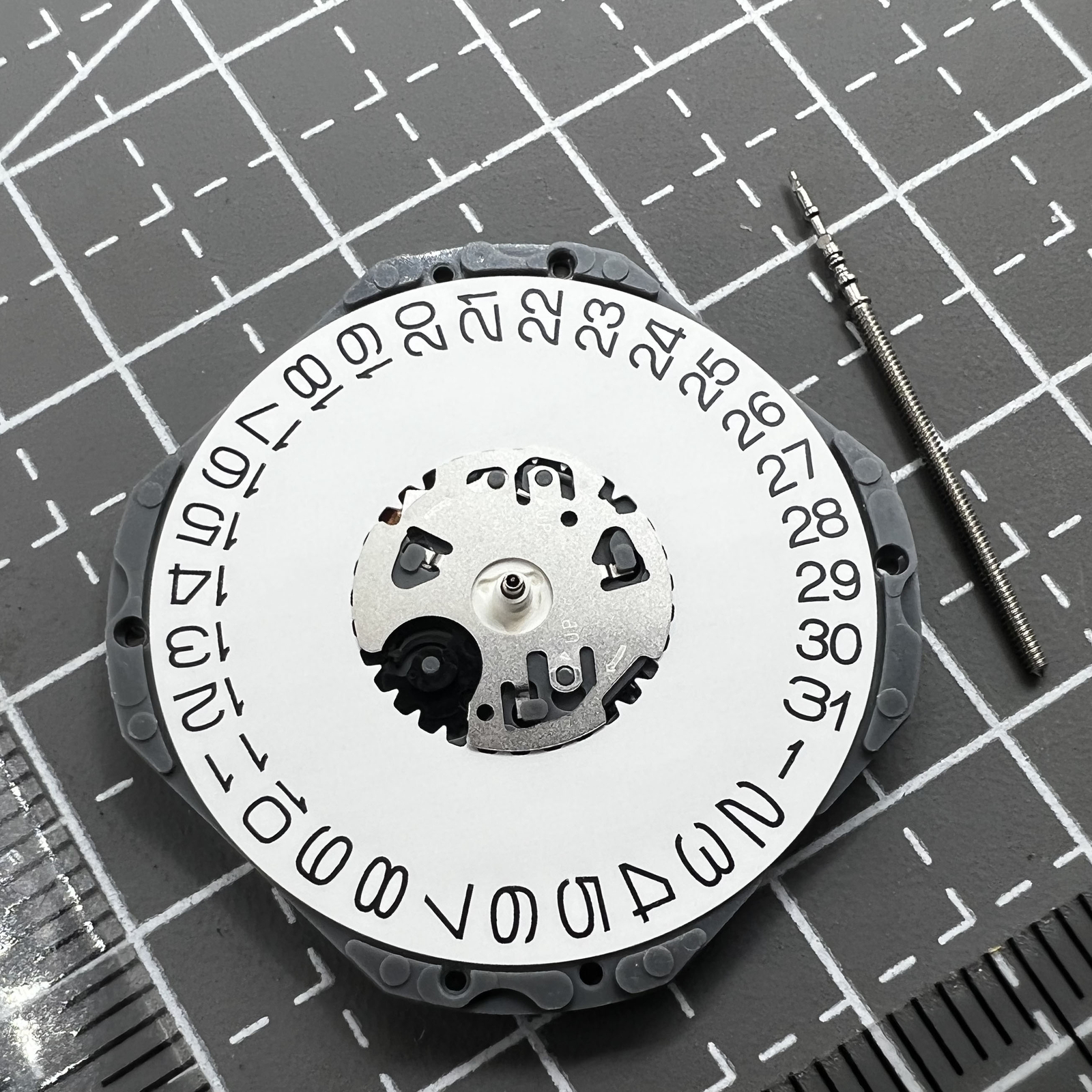 Japan Hattori Epson Date@3 VJ52 VJ52B Watch Quartz Movement