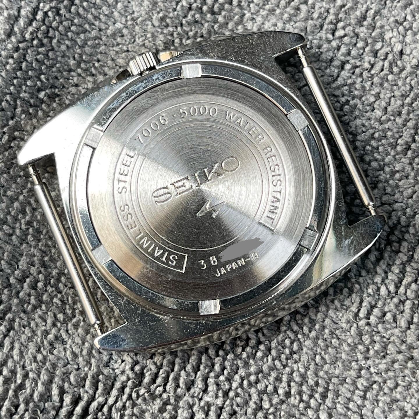 GENUINE NEW OLD STOCK ‘1973 VINTAGE SEIKO 7006-5000 SS CASE