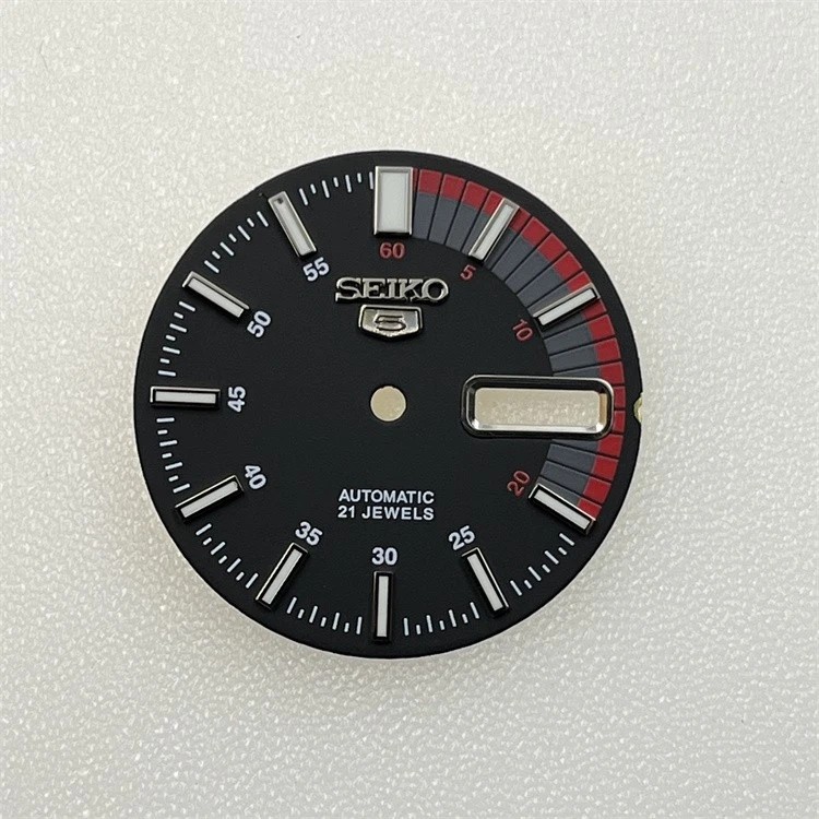 New 28.5mm Green Luminous Watch Dial Plate For NH35 NH36 Diving watch Movement